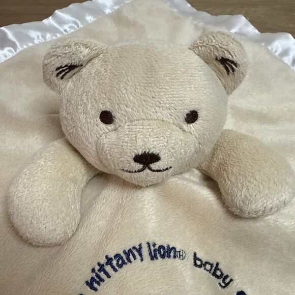 Penn State Nittany Lions Lovey Plush Baby Security Teddy Bear Blanket Blankie - Picture 7 of 16